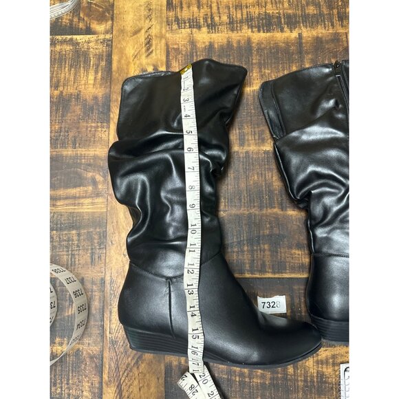 Salon studio 10.5 boots black zip side - Picture 7 of 9